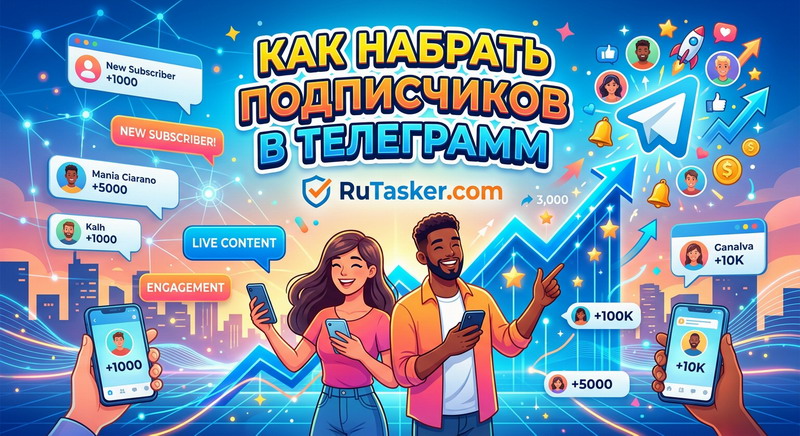 Как набрать подписчиков в телеграмм