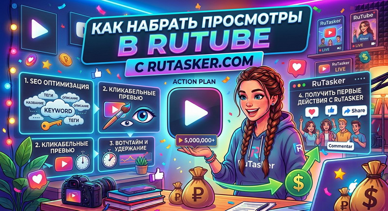 Как набрать просмотры в Rutube