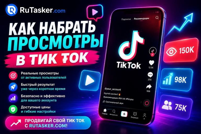 Как набрать просмотры в Тик Ток