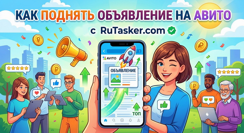 Как поднять объявление на Авито