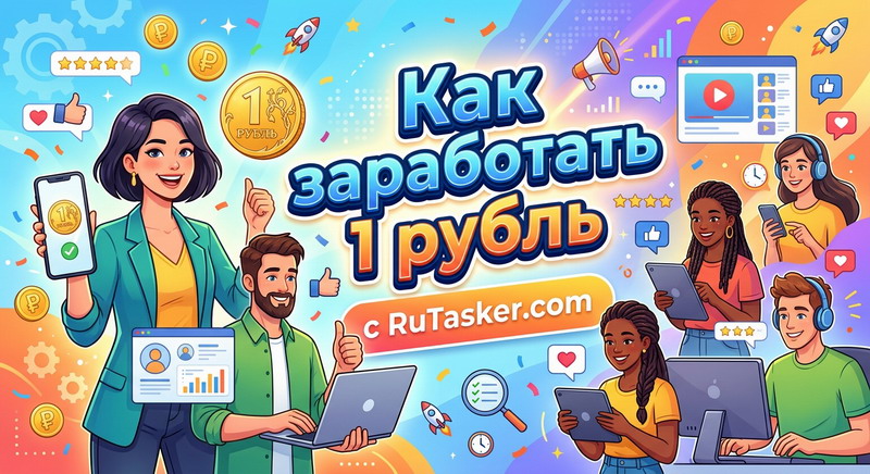 Как заработать 1 рубль