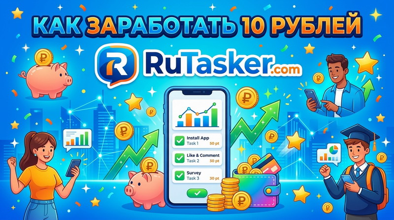 Как заработать 10 рублей
