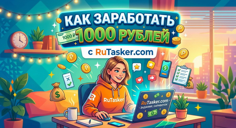 Как заработать 1000 рублей без вложений