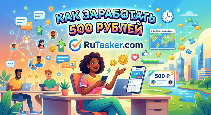 Как заработать 500 рублей