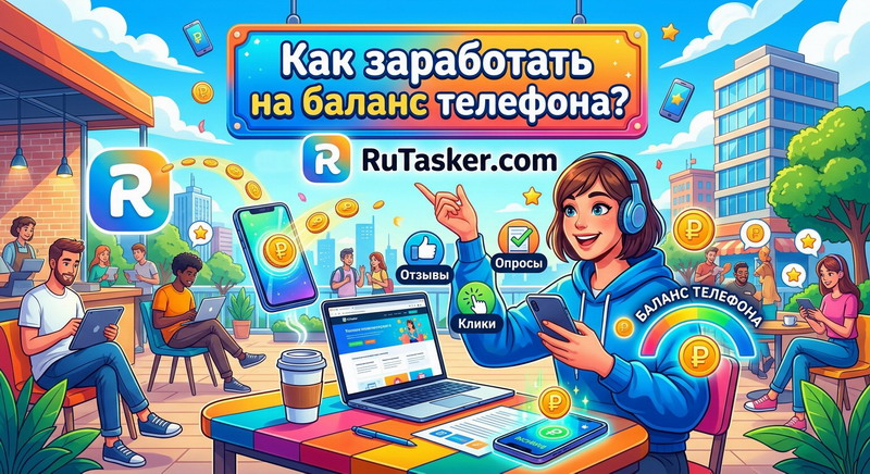 Как заработать на баланс телефона?