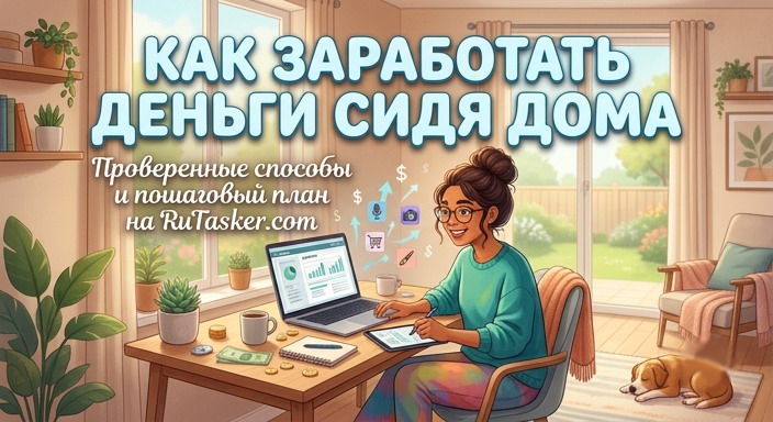 Как зарабатывать деньги сидя дома