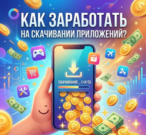 Заработать на скачивании приложений