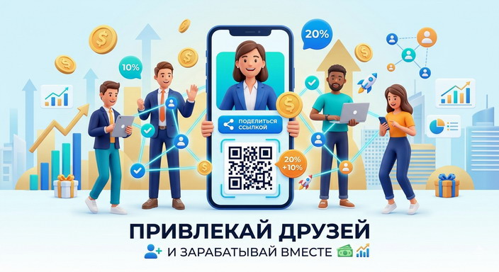 Обзор нашей реферальной программы для заработка