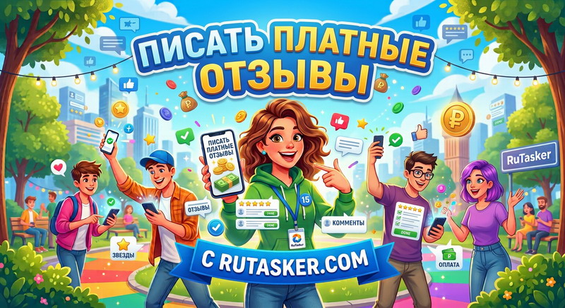 Писать платные отзывы