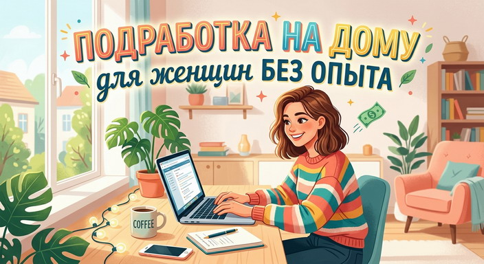 Как заработать домохозяйке в интернете на простых заданиях