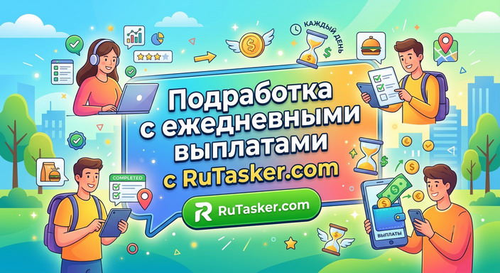 Подработка с ежедневными выплатами