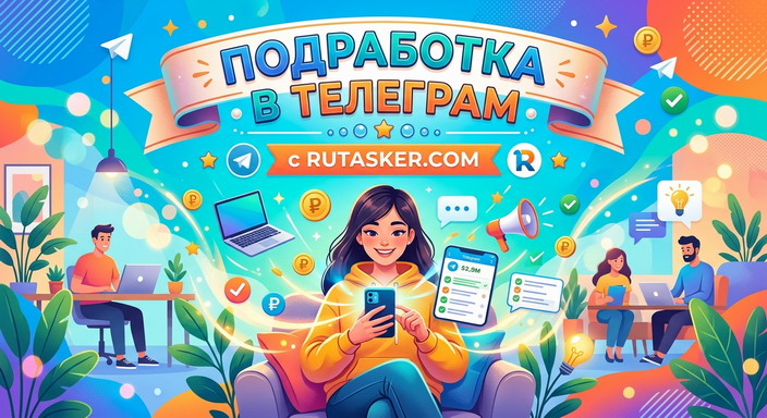 Подработка в мессенджере Телеграм