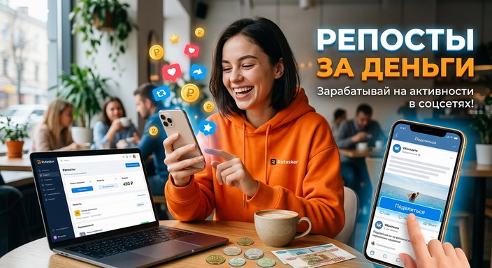 Репосты за деньги