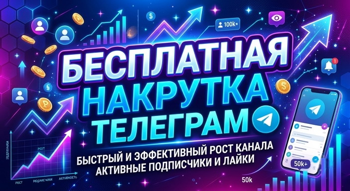 Накрутка Телеграм бесплатно: проверенные способы продвижения