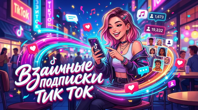 Взаимные подписки в Тик Ток