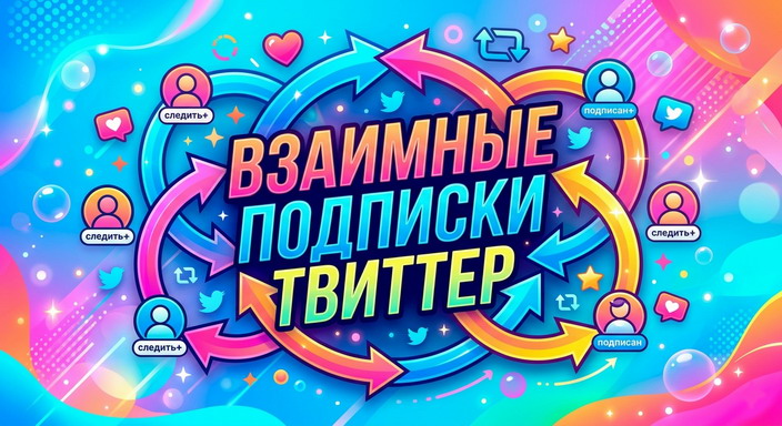 Взаимные подписки в Твиттере