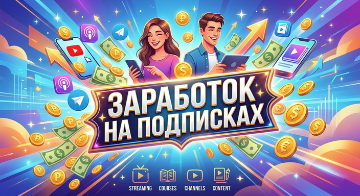 Заработок на подписках