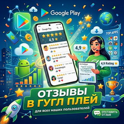 Отзывы для приложений в Google Play Market