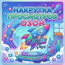Накрутка просмотров Озон ПФ