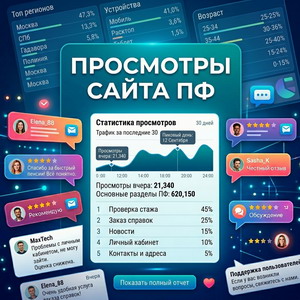 Просмотры сайта - увеличить показатели счетчика