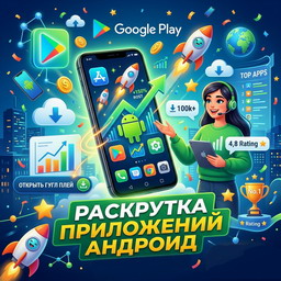 Раскрутка приложений андроид